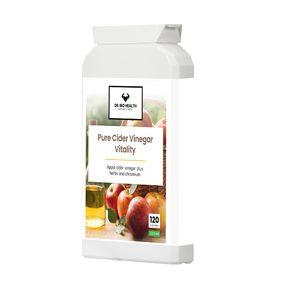 Pure Cider Vinegar Vitality – 120 Capsules | Weight Management, Digestive & Metabolic Support