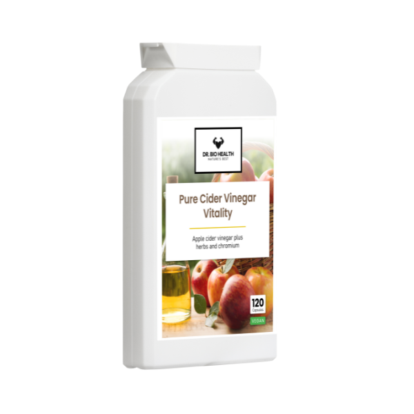 Pure Cider Vinegar Vitality – 120 Capsules | Weight Management, Digestive & Metabolic Support