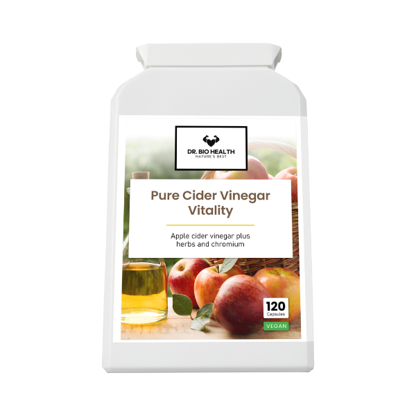 Pure Cider Vinegar Vitality – 120 Capsules | Weight Management, Digestive & Metabolic Support
